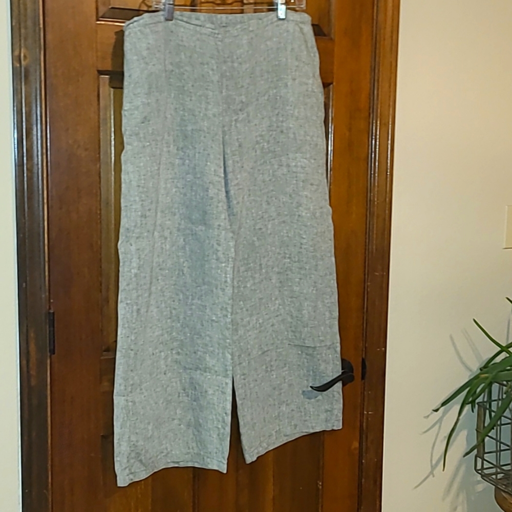 Flax 100% linen flowy pant